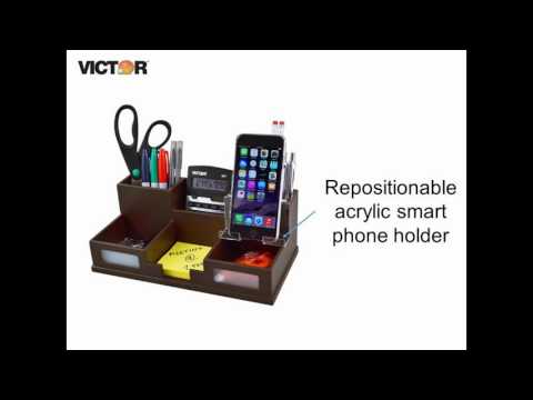 Desk Organizer with Smart Phone Holder™