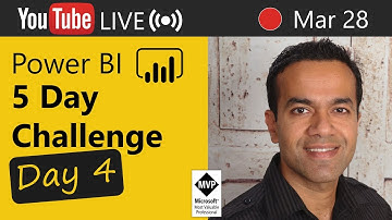 Day 4: Build Your First/Next Power BI Dashboard (LIVE🔴), Mar 28