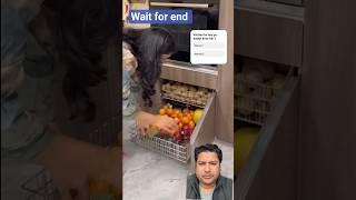 Best ideas for 🔥Kitchen Storage for Fruits and Vegetables #short #woodworking #vegetables #storage