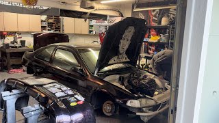 CAMBERED CIVIC EG GETS REAR TUBS TO TUCK 17s