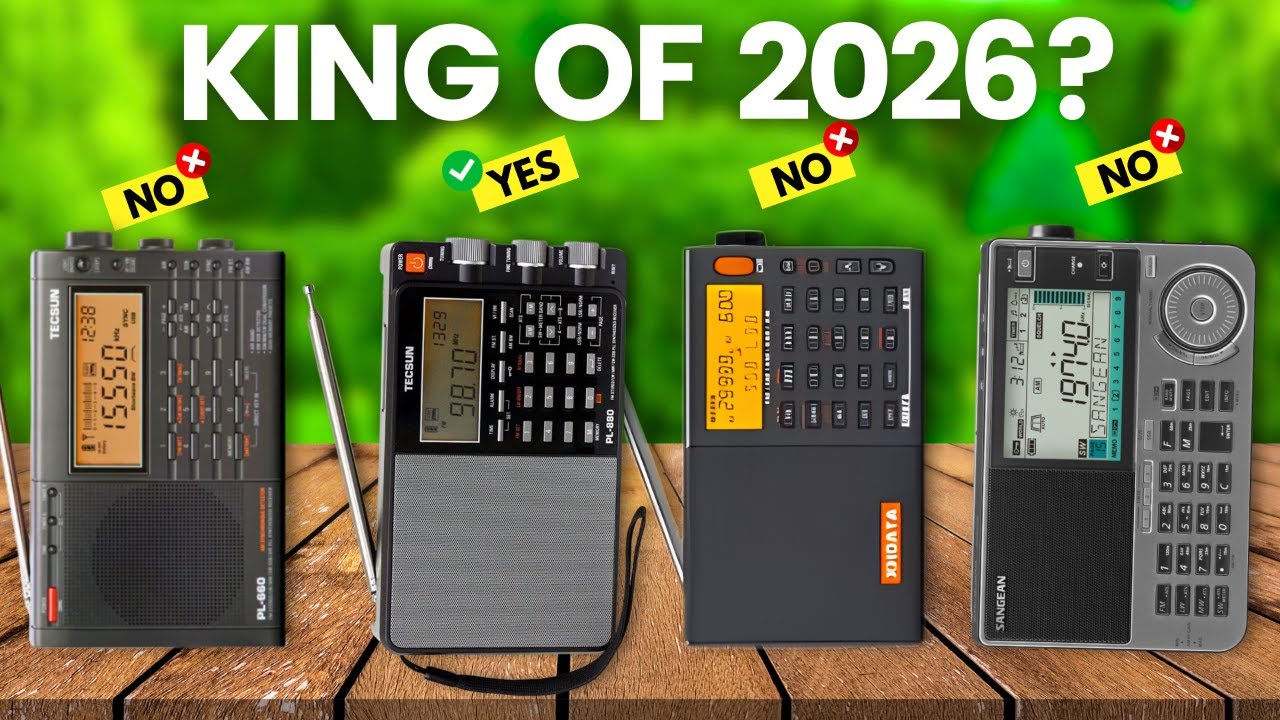 6 лучших портативных коротковолновых радиоприемников 2026 года