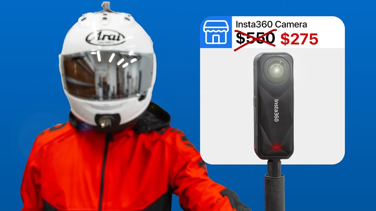 Half Price 360 Camera Setup For Bikers