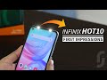 Infinix Hot 10 Unboxing & First Look - Helio G70 | 5200mAh Battery 🔥🔥