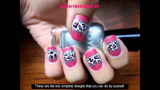 red nail designs