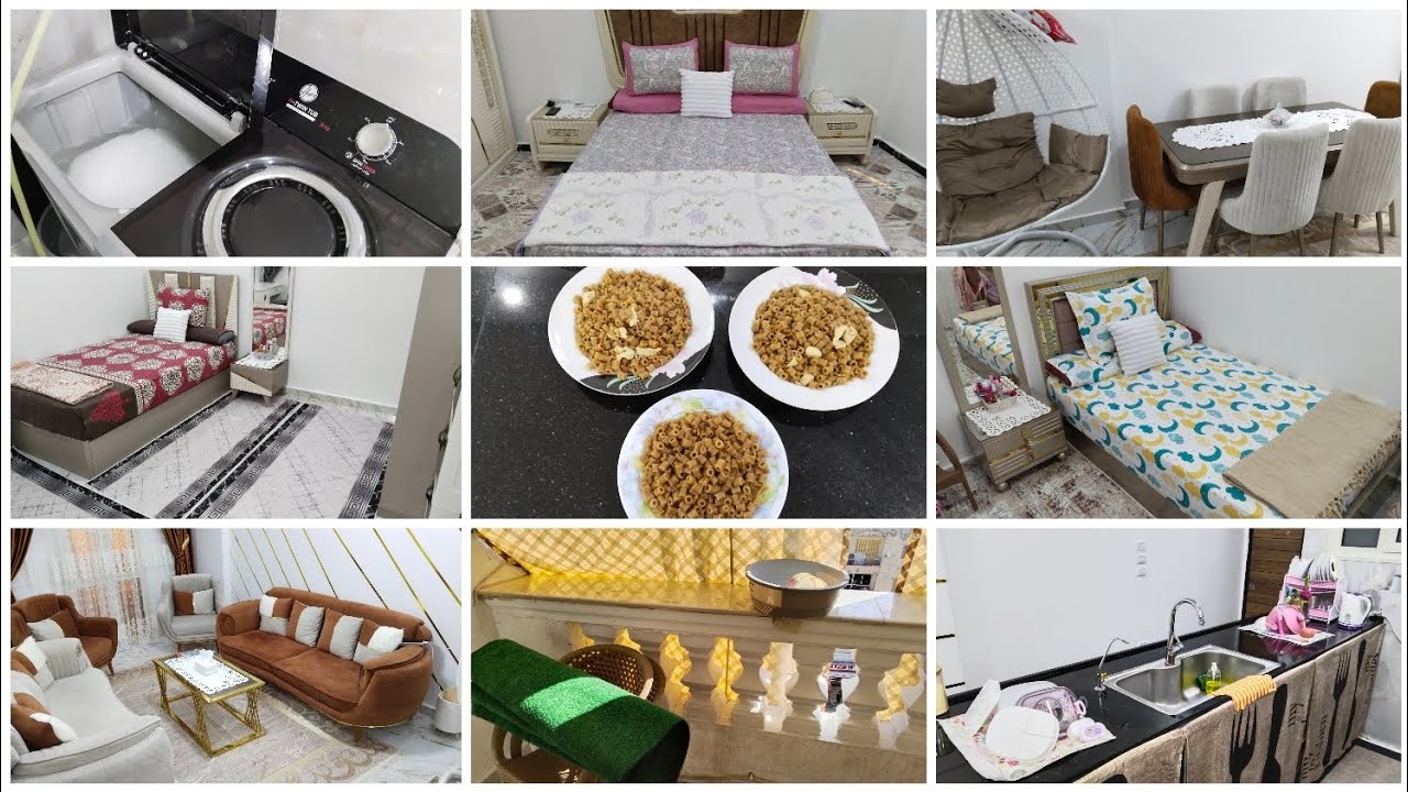 اتعبي يوم وارتاحي طول الاسبوع  👍تنظيف اسبوعي للبيت بالكامل  🚿🧹🪣روتين الراحه النفسيه💯