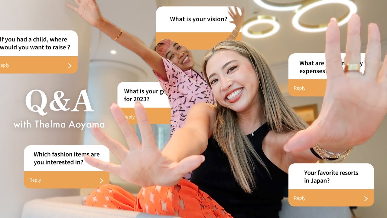 【Q&A】ドバイでQ&A！テルマちゃんに質問してもらうはずが、一緒に回答してた😂😂😂