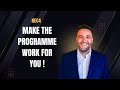 NEC4: Programme - Getting it working for you