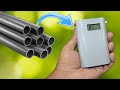 Portable Power Bank Using PVC Pipe