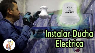 Como Instalar Ducha Eléctrica  // Curso de Electricidad Practico #55