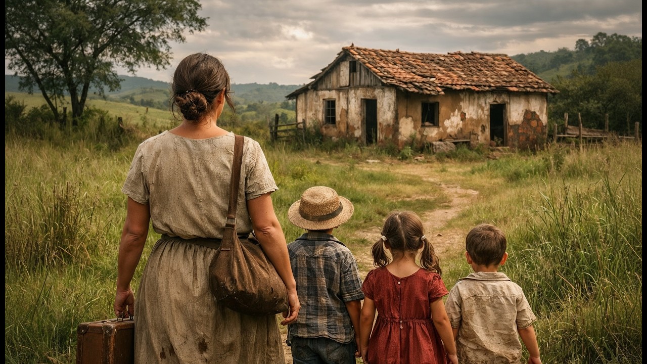 Mãe Com Três Filhos Pequenos, Arriscou Tudo em Uma Terra Esquecida… E Mudou Sua Própria História