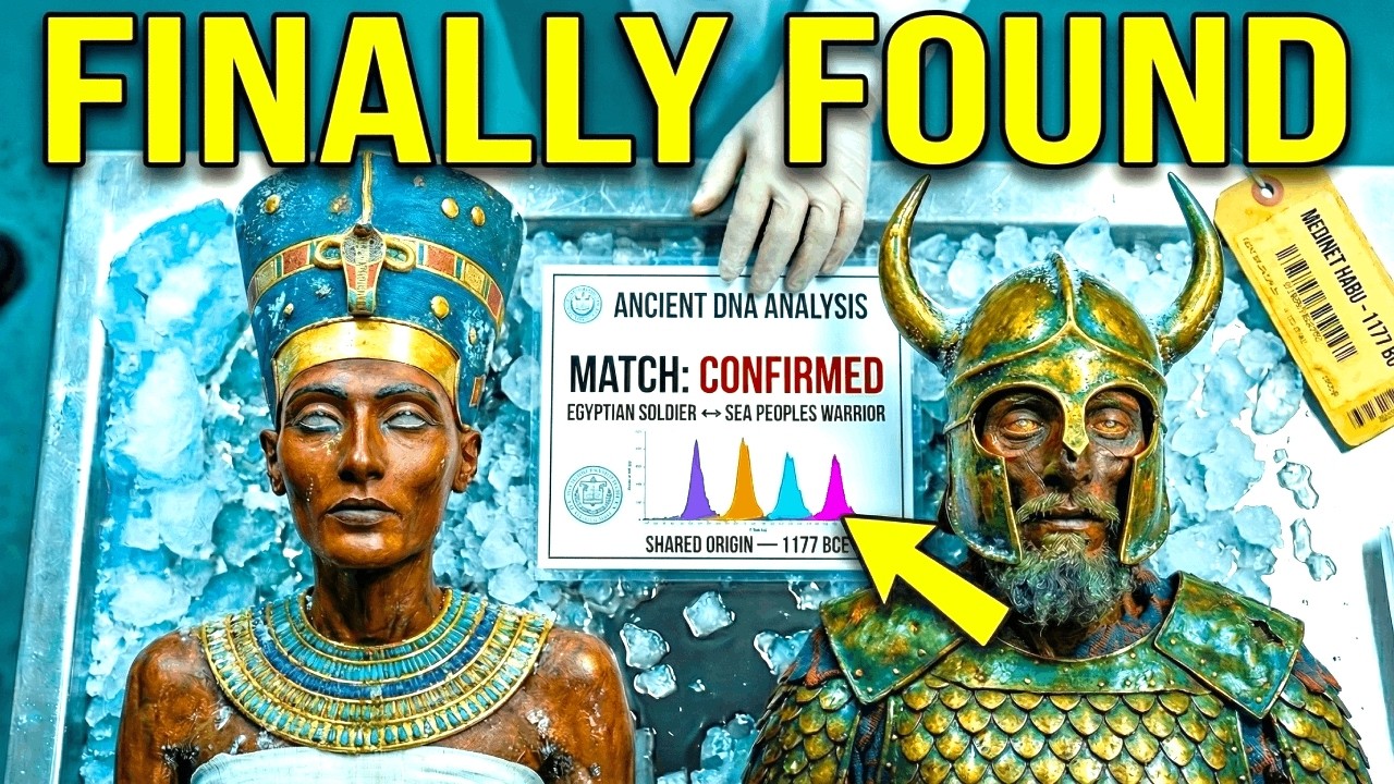 What DNA Revealed About The Sea Peoples Who Destroyed 5 Empires In One Generation