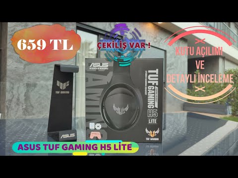 ASUS TUF GAMING H5 Lite Oyuncu Kulaklığı (ÇEKİLİŞ VAR)