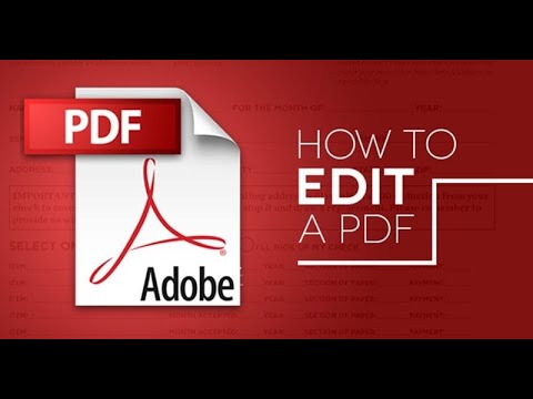 Video: 4 moduri de a edita un fișier PDF