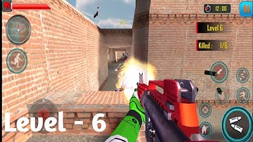 FPS Robot Shooting Games - Counter Terrorist game  | Gameplay Walkthrough Part 6
