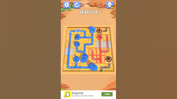 Water Connect  Puzzle level 12 walkthrough solution|Gameplay||AloneGamestips|#WaterConnectP#shorts.