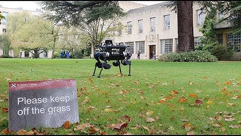 [Presentation] Guided Constrained Policy Optimization for Dynamic Quadrupedal Robot Locomotion