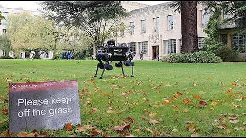 [Presentation] Guided Constrained Policy Optimization for Dynamic Quadrupedal Robot Locomotion