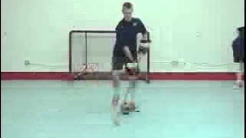 Off-Ice Stick Handling - Toe Tap