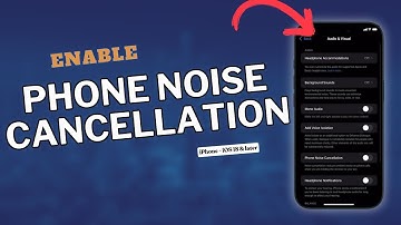 How to Enable Phone Noise Cancellation on iPhone (iOS 18 - UPDATED)