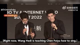 Wang Hedi and Chen Feiyu sing Love Confession by Jay Chou