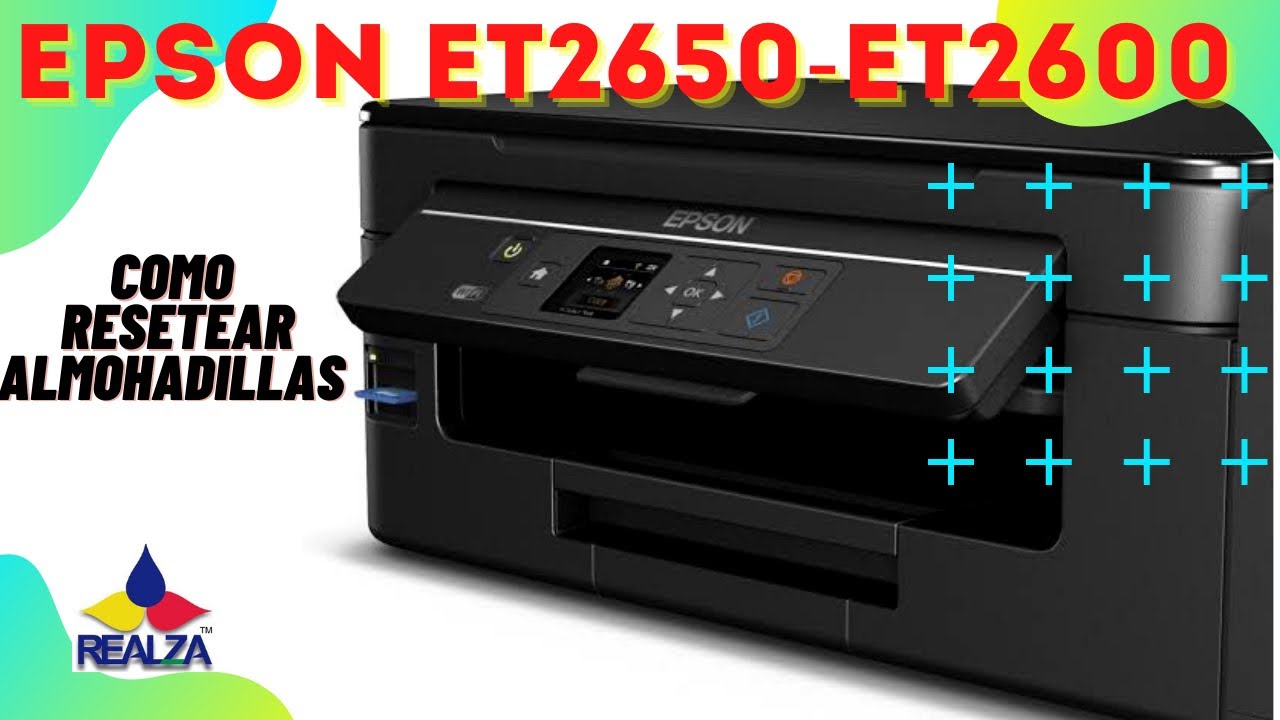 ✓RESET EPSON et2650 - et 2600 - ALMOHADILLAS ha llegado al fin de su vida  útil✓ - YouTube
