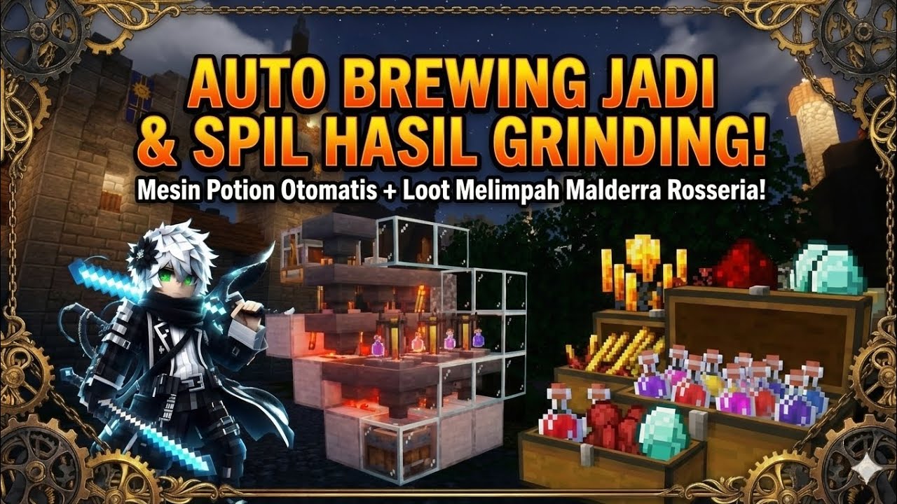 Cara Membuat Auto Brewing Machine Paling Efisien - Minecraft Aurelium ...