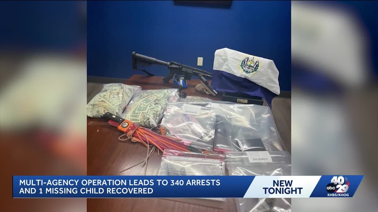 Multi-agency operation leads to 340 arrests and 1 missing child ...