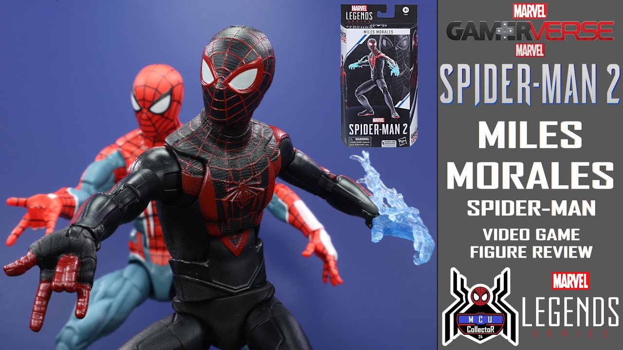 Miles Morales Marvel Figure Toy Figurine Spider-man Spidey