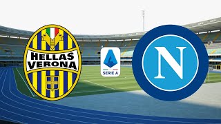 Verona vs napoli | serie a 2019/2020 matchday 27 full match pes
gameplay