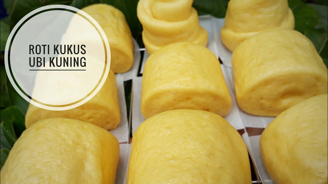 Sweet Potato Mantou || Mantou Ubi Kuning || Roti Kukus Ubi Kuning