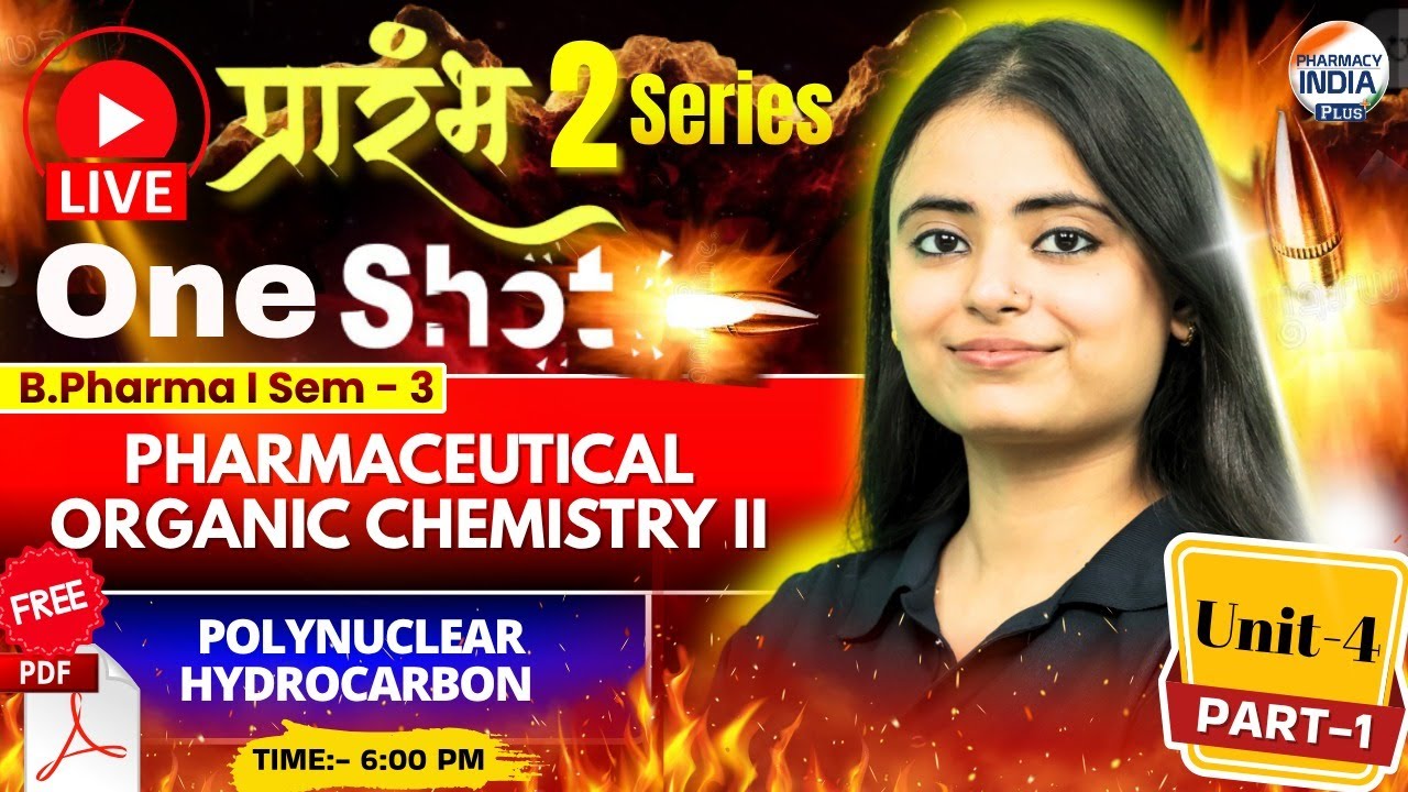 Polynuclear Hydrocarbon | POC II | Part - 1 | Unit - 4 | Sem - 3 | B.Pharm 