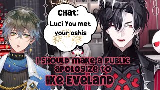 Lucien apologized to Ike on stream + First impression of Ike