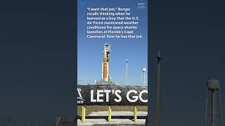 Topeka native was part of elite Artemis II launch team