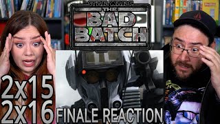 The Bad Batch 2x15 & 2x16 FINALE REACTION | The Summit | Plan 99 | Star Wars
