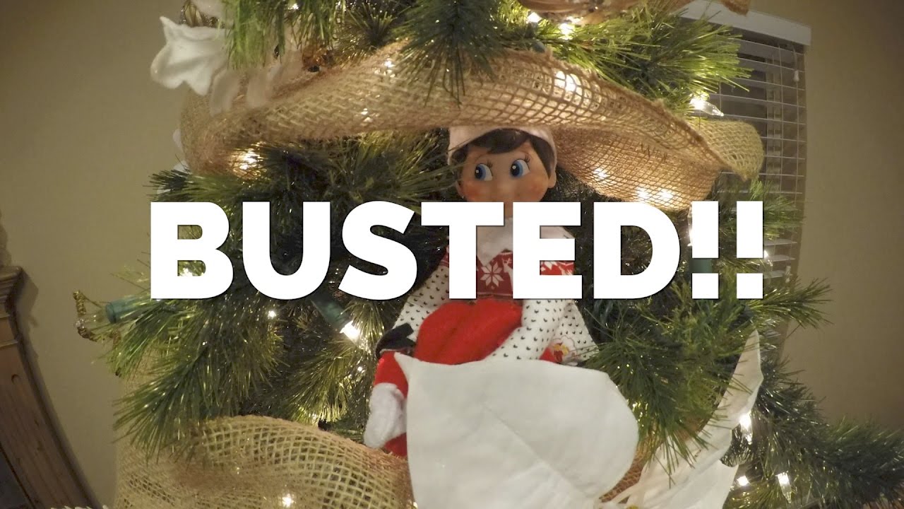 ELF ON THE SHELF CAUGHT MOVING ON SECURITY CAMERA! YouTube