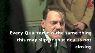 FUNNY SALES  - HITLER Does A PIPELINE REVIEW -- Funny HITLER Sales MANAGEMENT Video