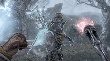 Skyrim Gameplay [too many draugr deathlord !]