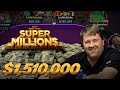 $1,510,000 Poker FINAL TABLE with Moneymaker | Super Million$ S2 E44
