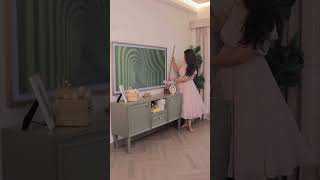 Art or television! Love this Samsung Frame TV! #interiordesign #frametv #television #samsung