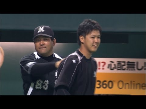 2013.05.06 H2-5M ロッテ阿部がプロ初勝利!! 鷹は終盤に反撃も追い付かず