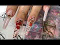 Acrylic Nails Ballerina / Uñas Acrílicas Temática San Valentin