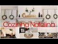 Decore a cozinha pro natal comigo