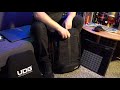 In my studio with UDG Ultimate Backpack Slim