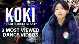 🔥🔥 TANAKA KOKI 3 craziest DANCE clips EVER | Baby StreetBeast