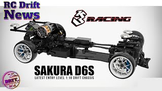 RC Drift News - NEW 3Racing Sakura D6S RWD Drift Chassis
