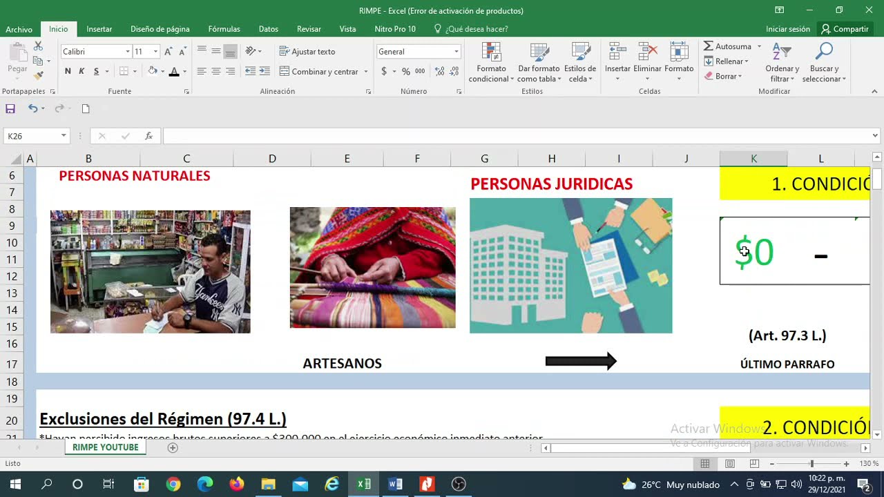 RIMPE - Régimen Impositivo para Emprendedores y Negocio Populares ...