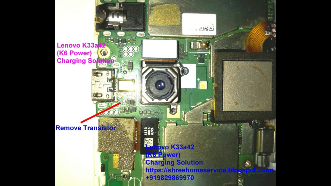 lenovo k6 power k33a42 charging solution mobile Repair