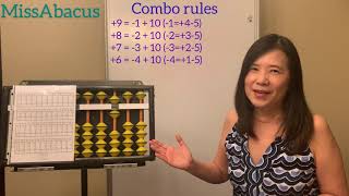 Abacus Mental Arithmetic Ep.11 - Combo rules : +9,+8,+7,+6