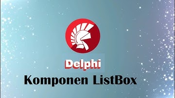 Belajar Delphi untuk Pemula - Komponen ListBox