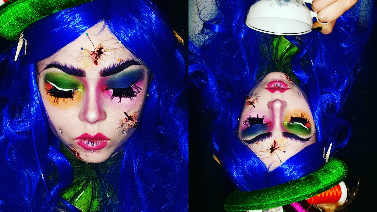 Female Mad Hatter FX Makeup Nightmare In Wonderland YouTube